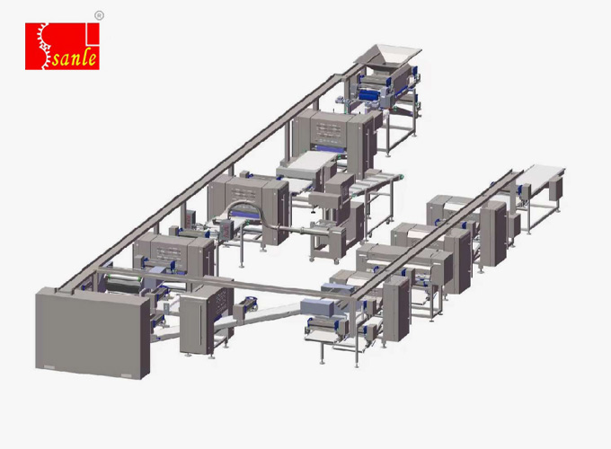 ZLKSD-600全自動開酥生產線